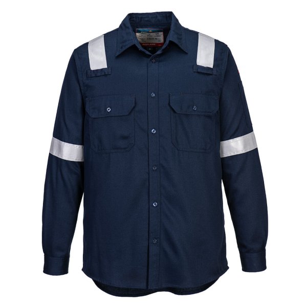 FR720 - FR Lightweight Anti-static Shirt Navy