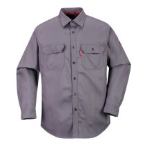 FR89 - Bizflame 88/12 FR Shirt Grey