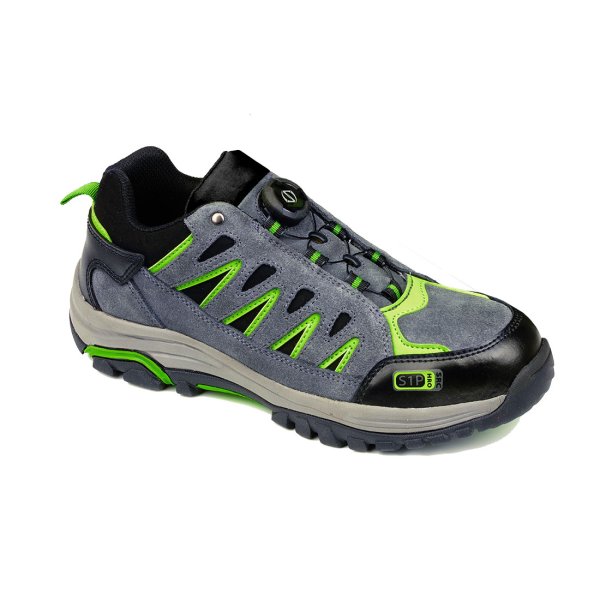 FT18 - Steelite Wire Lace Safety Trainer S1P HRO Grey/Green