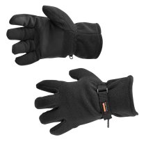 GL12 - Insulated Fleece Glove Black