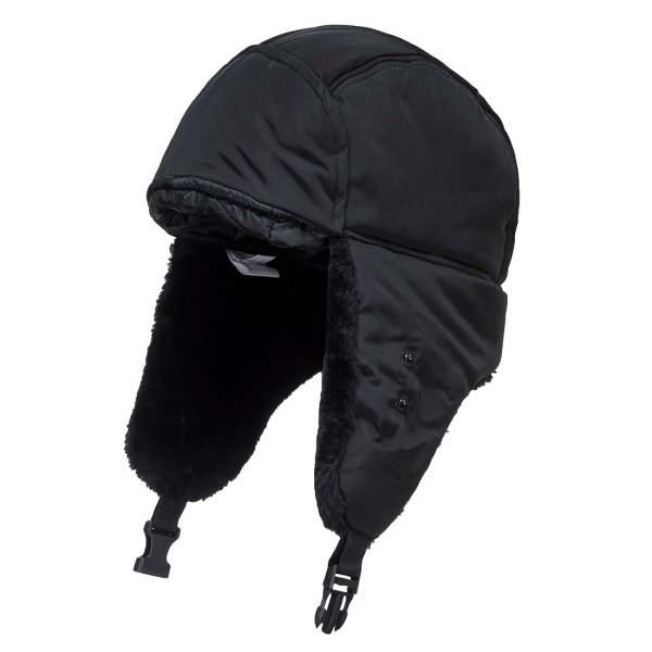 HA13 - Winter Trapper Cap Black