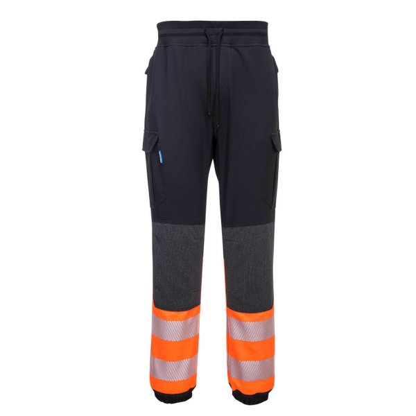 KX341 - PW3 Hi-Vis Flexi Class 1 Jogger Black/Orange