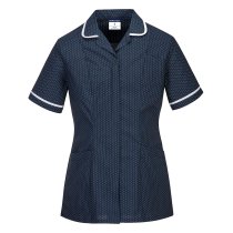 LW19 - Stretch Classic Care Home Tunic Navy