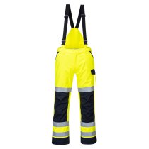 MV71 - Modaflame Rain Multi Norm Arc Trousers Yellow/Navy