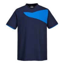 PW211 - PW2 Cotton Comfort T-Shirt S/S Navy/Royal
