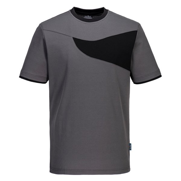 PW211 - PW2 Cotton Comfort T-Shirt S/S Zoom Grey/Black