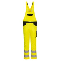 PW244 - PW2 Hi-Vis Bib and Brace Yellow/Black