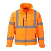 S424 - Hi-Vis Classic Softshell (3L) Orange
