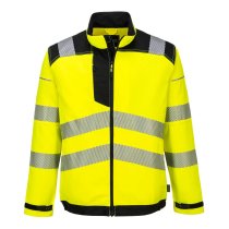 T500 - PW3 Hi-Vis Work Jacket Yellow/Black