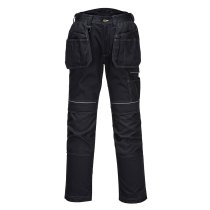 T602 - PW3 Holster Work Trousers Black Short