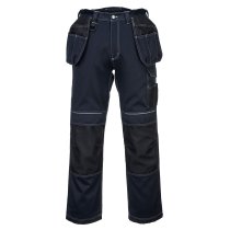 T602 - PW3 Holster Work Trousers Navy/Black Short
