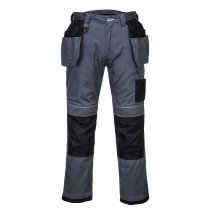 T602 - PW3 Holster Work Trousers Zoom Grey/Black Short