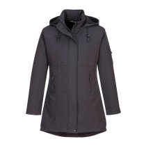 TK42 - Carla Women's Softshell Jacket (3L) Charcoal Grey