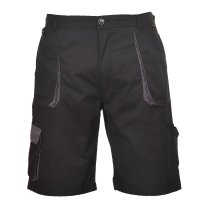 TX14 - Portwest Texo Contrast Shorts Black