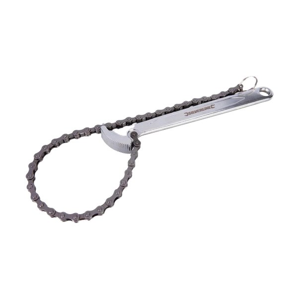 Silverline Oil Filter Chain Wrench 150mm