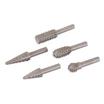 Silverline Rotary Rasp Set 5pce 6.35mm Shank Silverline Rotary Rasp Set 5pce 6.35mm Shank
