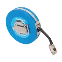 Silverline Fibreglass Surveyors Tape 10m / 33ft x 13mm Silverline Fibreglass Surveyors Tape 10m / 33ft x 13mm